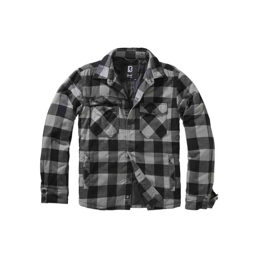 Brandit - Lumberjacket Jacket - Black/Grey